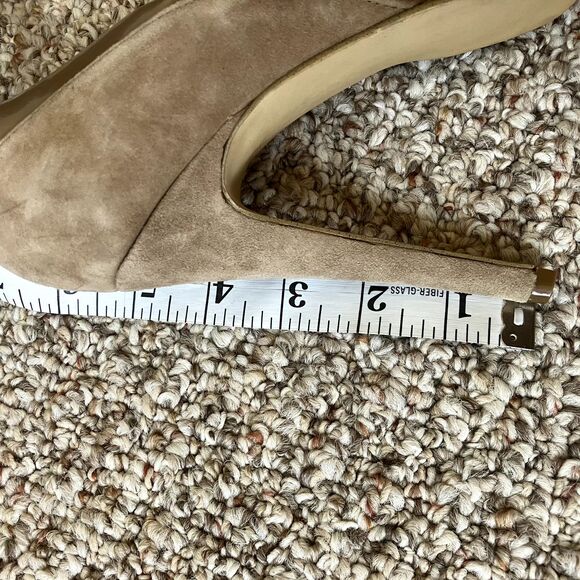 Steve Madden Womens Fellecia High Heel Shoe Size 8 Tan Leather Platform Stiletto - Picture 9 of 11